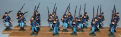 Union infantry Marching Right Shoulder Shift